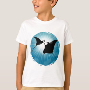 T-shirt Manta Ray Vie aquatique sous-marine
