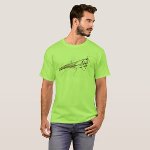 T-shirt Mante religieuse en vert