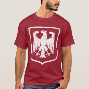 T-shirt Manteau d'Allemand Eagle - du Deutschland des bras