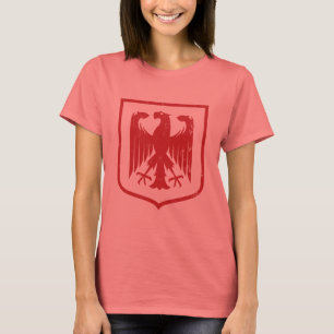 T-shirt Manteau d'Allemand Eagle - du Deutschland des bras