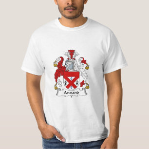 T-shirt Manteau d'Annand de crête de famille d'Annand des