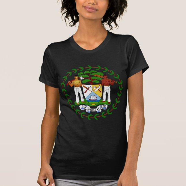 T-shirt Manteau de Belize des bras (Devant)
