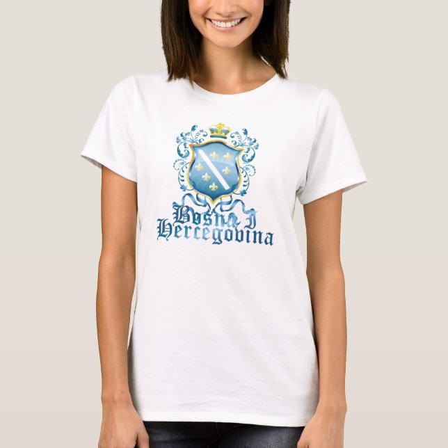 T-shirt Manteau de Bosna des bras (Devant)