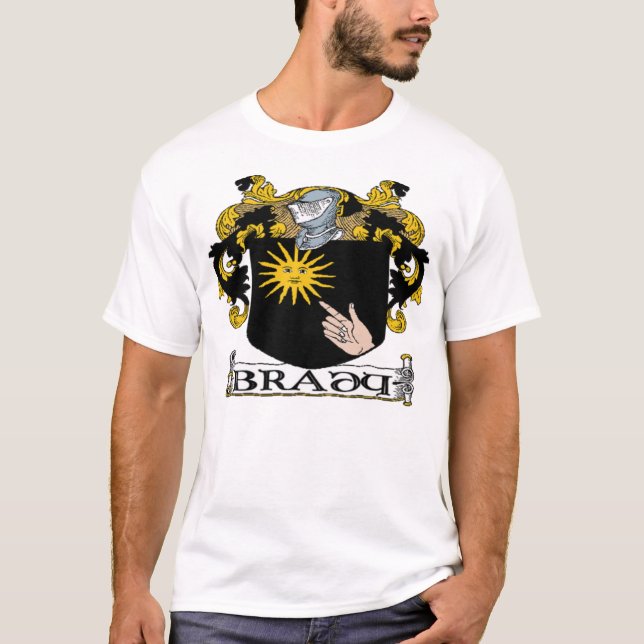 T-shirt Manteau de Brady des bras (Devant)