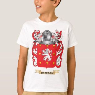 T-shirt Manteau de Breeden des bras (crête de famille)