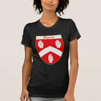 T-shirt Manteau de Byrne des bras/de crête de famille