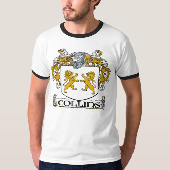 T-shirt Manteau de Collins des bras (Devant)