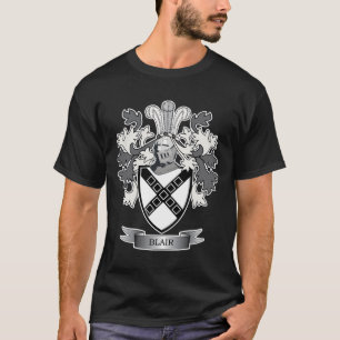 T-shirt Manteau de crête de famille de Blair des bras