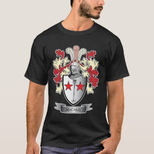 T-shirt Manteau de crête de famille de McCall des bras