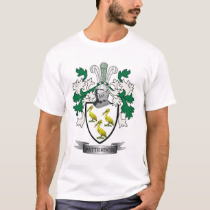 T-shirt Manteau de crête de famille de Patterson des bras
