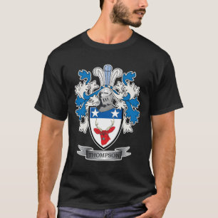 T-shirt Manteau de crête de famille de Thompson des bras