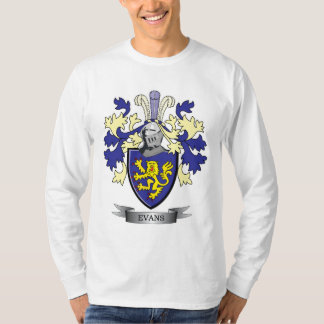 T-shirt Manteau de crête de famille d'Evans des bras