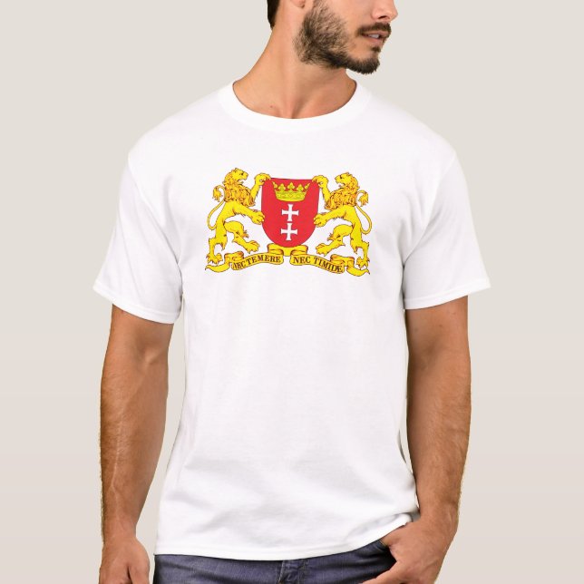 T-shirt Manteau de Danzig des bras (Danzig) (Devant)