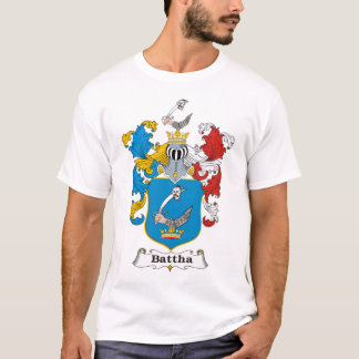T-shirt Manteau de famille de Battha des bras hongrois
