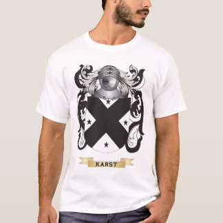 T-shirt Manteau de Karst des bras (crête de famille)