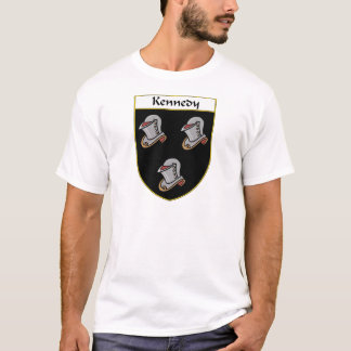 T-shirt Manteau de Kennedy des bras/de crête de famille