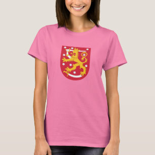 T-shirt Manteau de la Finlande des bras