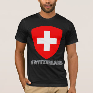 T-shirt Manteau de la Suisse des bras