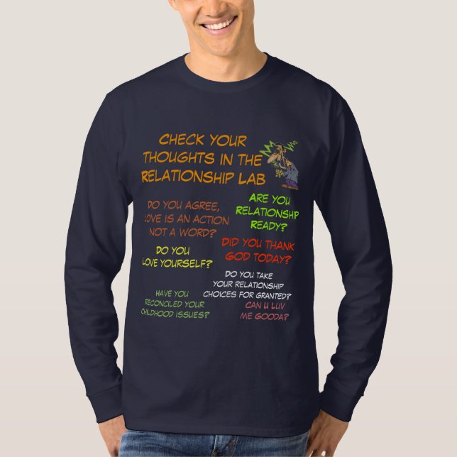 T-shirt Manteau de laboratoire de rapport (Devant)