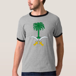 T-shirt Manteau de l'Arabie Saoudite de détail de bras