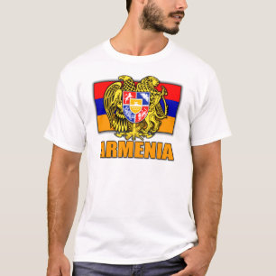 T-shirt Manteau de l'Arménie des bras