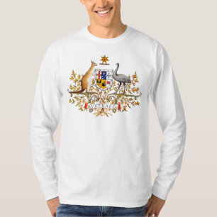 T-shirt Manteau de l'Australie des bras