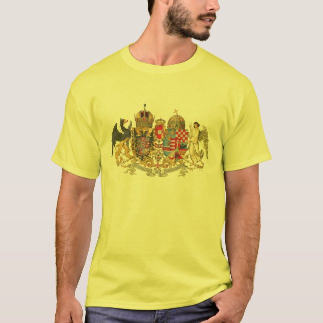 T-shirt Manteau de l'Autriche Hongrie des bras (Devant)