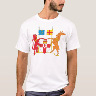 T-shirt Manteau de l'Irlande du Nord des bras