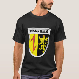 T-shirt Manteau de Mannheim des bras (Wappen) 0011