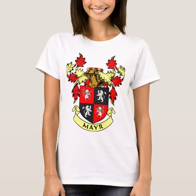 T-shirt Manteau de MAYR des bras (Devant)