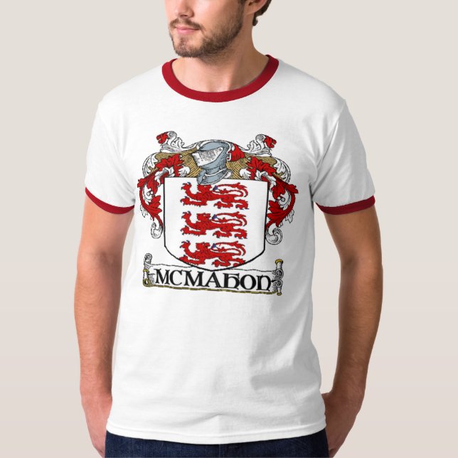 T-shirt Manteau de McMahon des bras (Devant)
