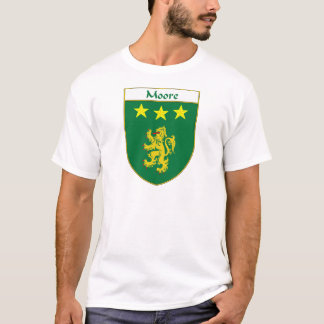 T-shirt Manteau de Moore des bras/de crête de famille