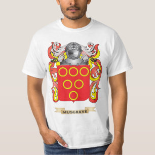 T-shirt Manteau de Musgrave des bras (crête de famille)