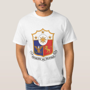T-shirt Manteau de Philippines des bras/crête