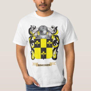 T-shirt Manteau de Simonds des bras (crête de famille)
