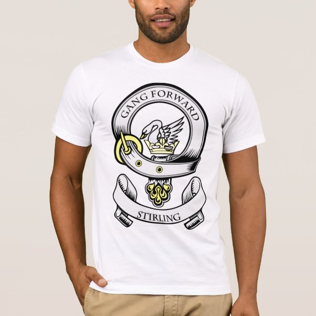 T-shirt Manteau de STIRLING des bras (Devant)