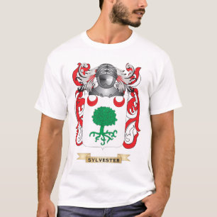T-shirt Manteau de Sylvester des bras (crête de famille)