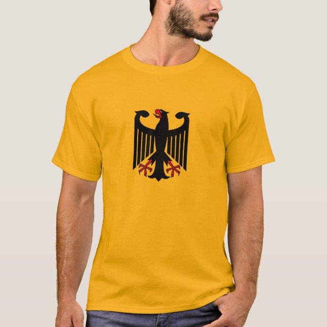 T-shirt Manteau des bras allemand (Devant)