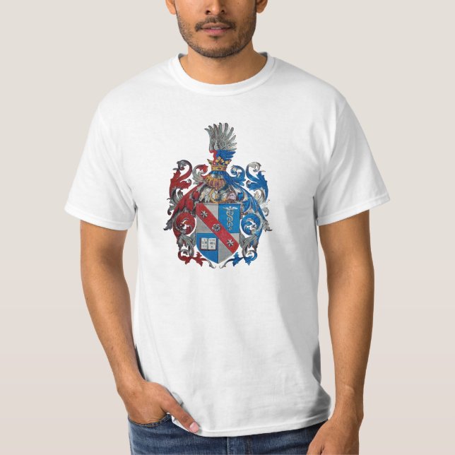 T-shirt Manteau des bras de la famille de Ludwig von Mises (Devant)