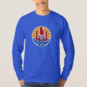 T-shirt Manteau des bras polynésien français