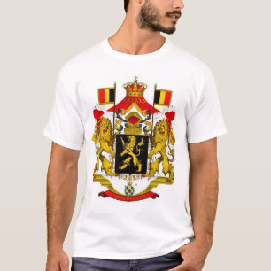 T-shirt Manteau des bras royal belge