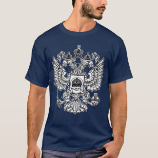 T-shirt Manteau des bras russe