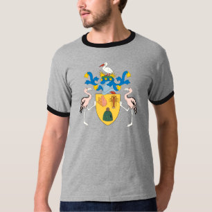T-shirt Manteau des Îles Turques et Caïques de détail d
