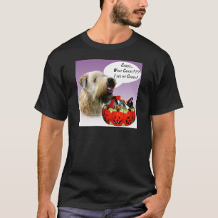 T-shirt Manteau doux à roulettes Terrier Halloween Candy