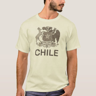 T-shirt Manteau du Chili des bras vintage