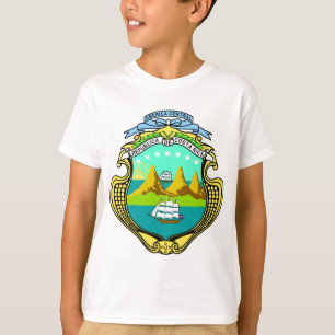 T-shirt Manteau du Costa Rica des bras