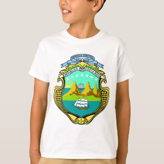 T-shirt Manteau du Costa Rica des bras