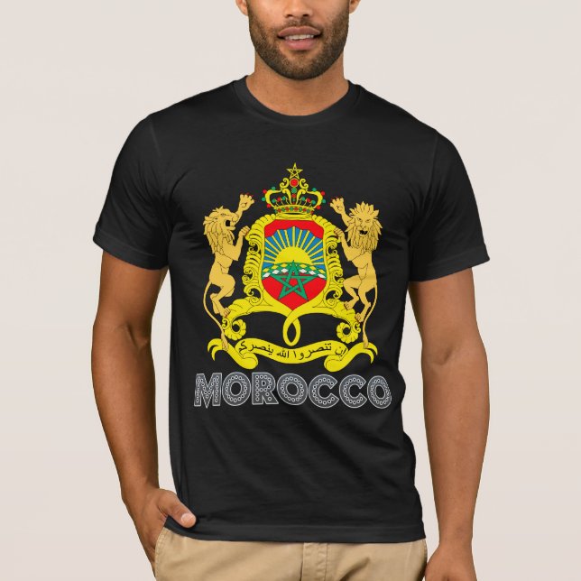 T-shirt Manteau du Maroc des bras (Devant)