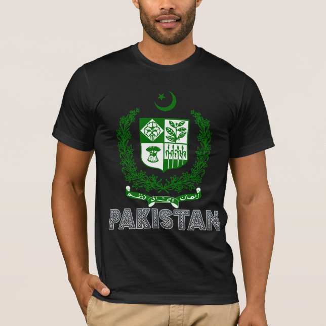 T-shirt Manteau du Pakistan des bras (Devant)