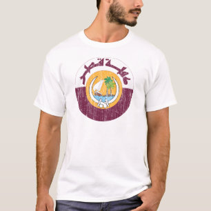 T-shirt Manteau du Qatar des bras